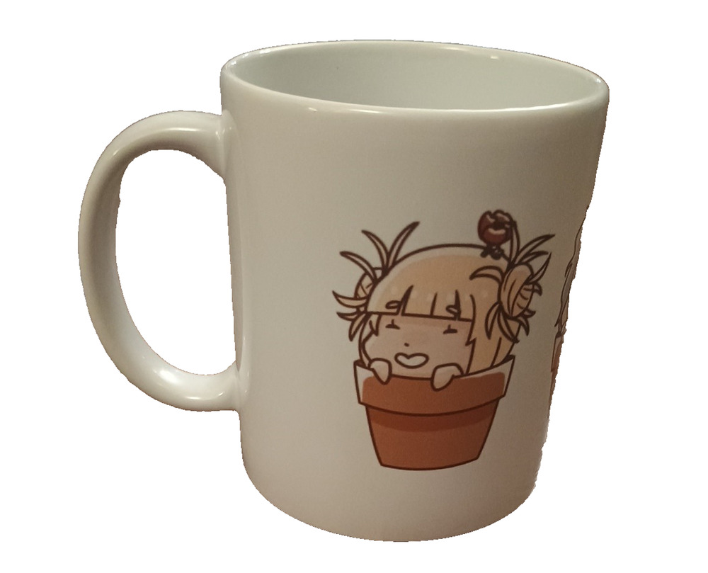 My Hero Academia rare Young Himiko Toga Bakugou Midoriya In Planters Mug cup HTF